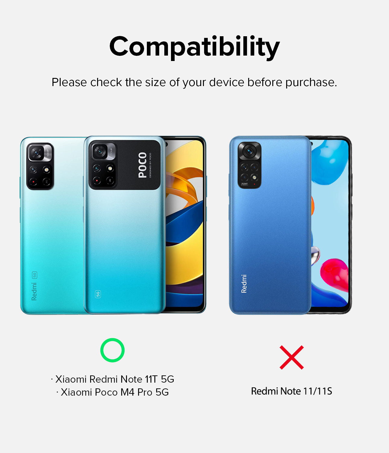 Xiaomi Redmi Note 11T 5G / Poco M4 Pro 5G | Ringke Camera Styling