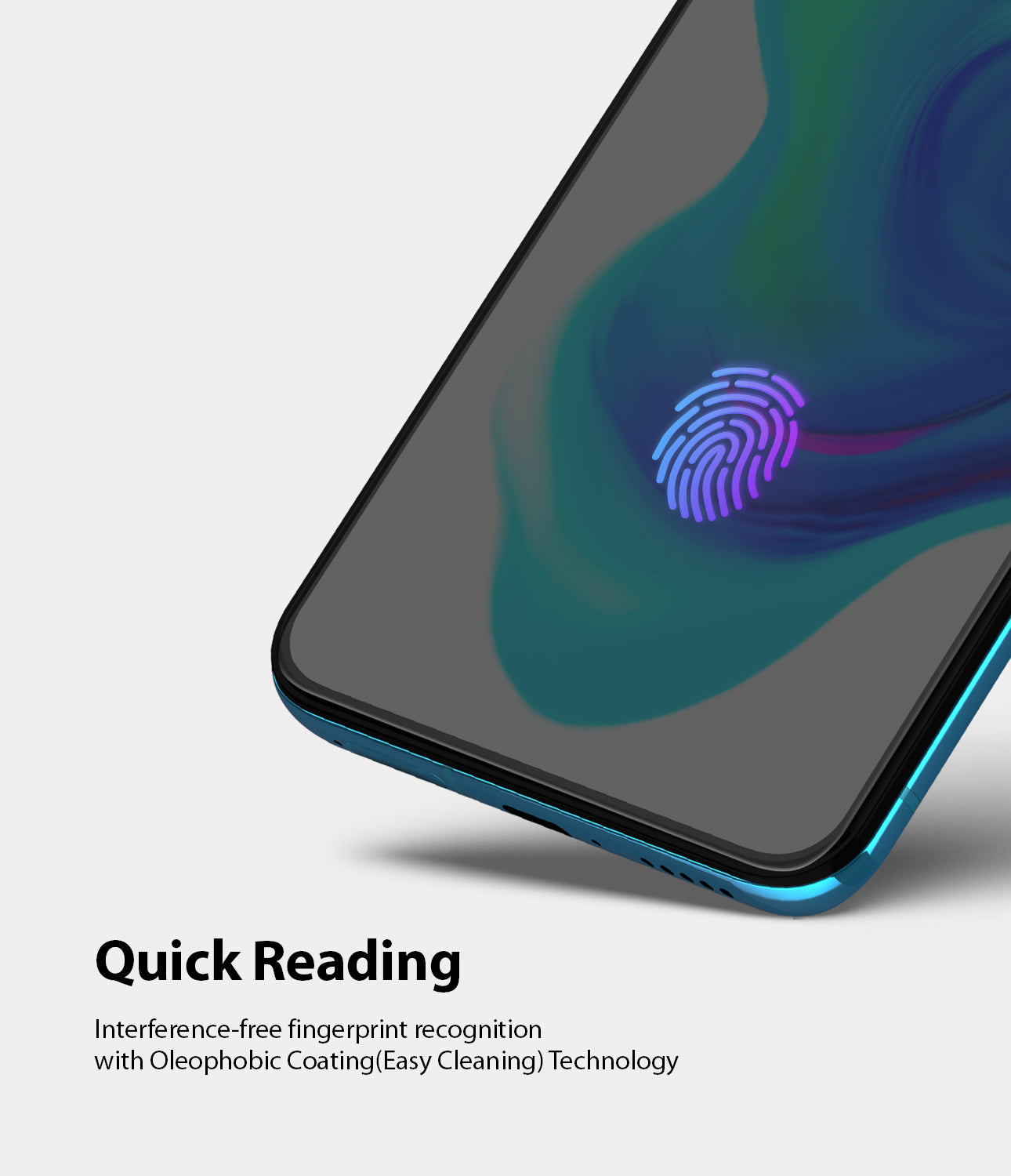 quick reading - interference free fingerprint recognition