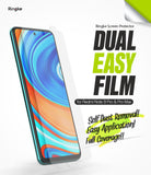 xiaomi redmi note 9 pro / redmi note 9s / redmi note 9 pro max screen protector - ringke dual easy film