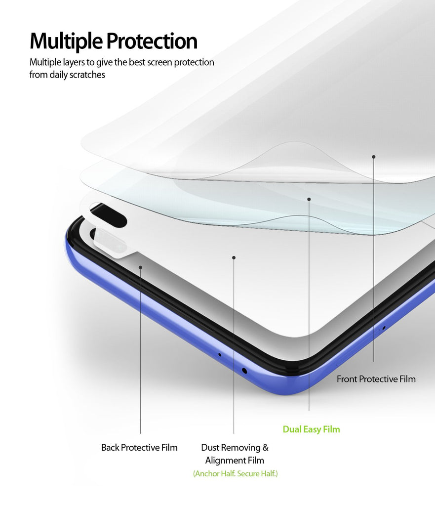 multiple layers to give the best screen protection from daily scratches