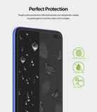 tough surface protection with hydrophobic and oleophobic coating