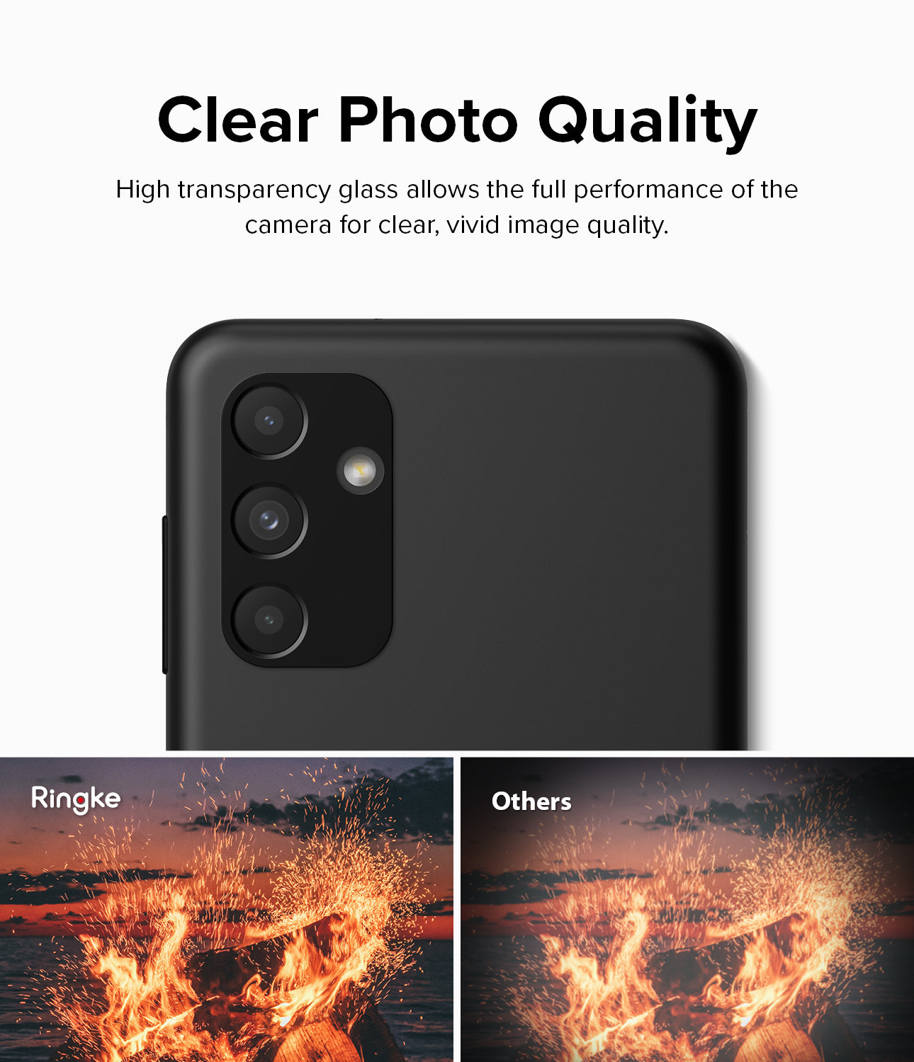 Galaxy A13 5G | Camera Protector Glass [3 Pack] - Ringke Official Store