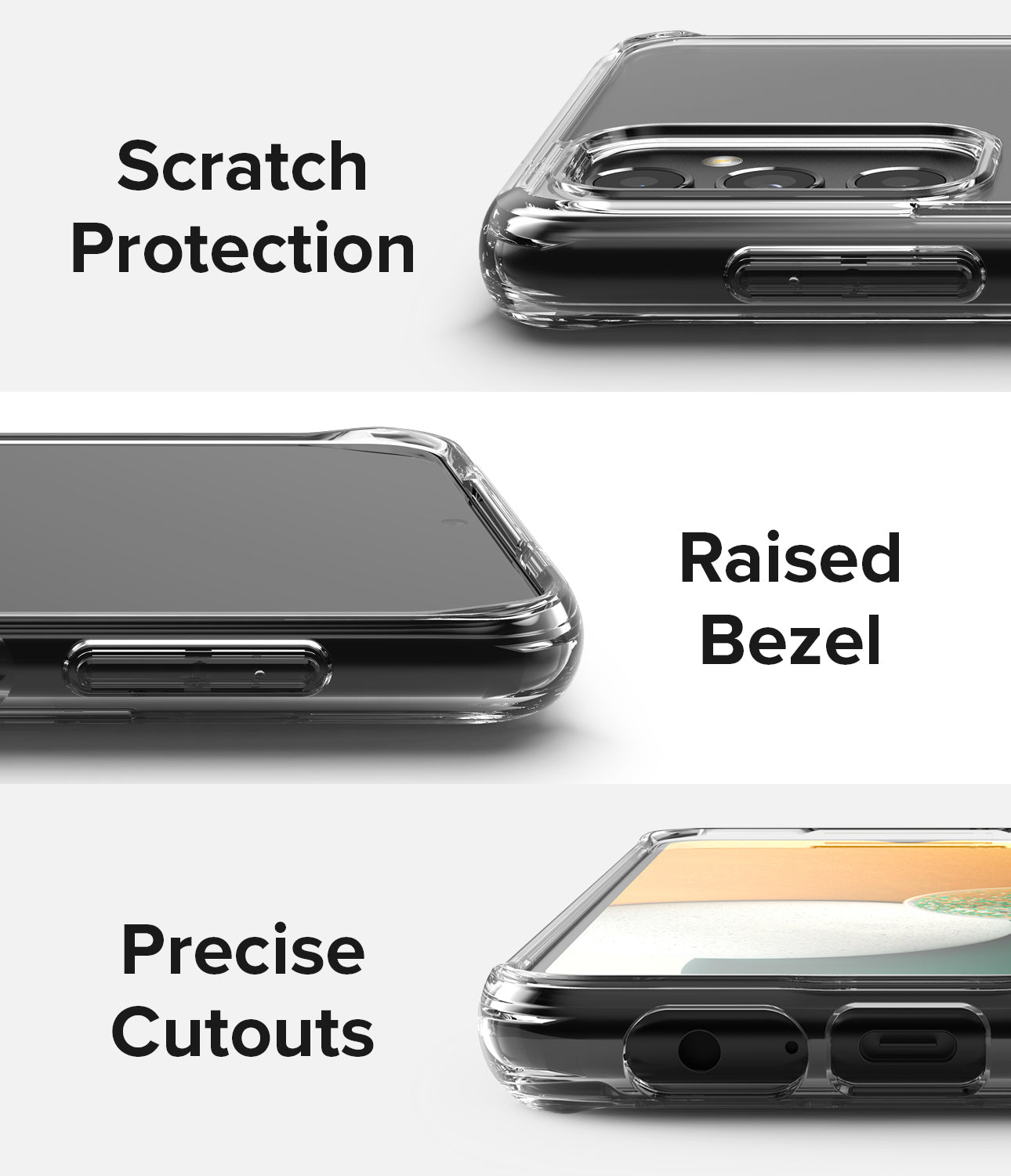 Galaxy A13 5G Case | Fusion | Clear / Matte Clear 