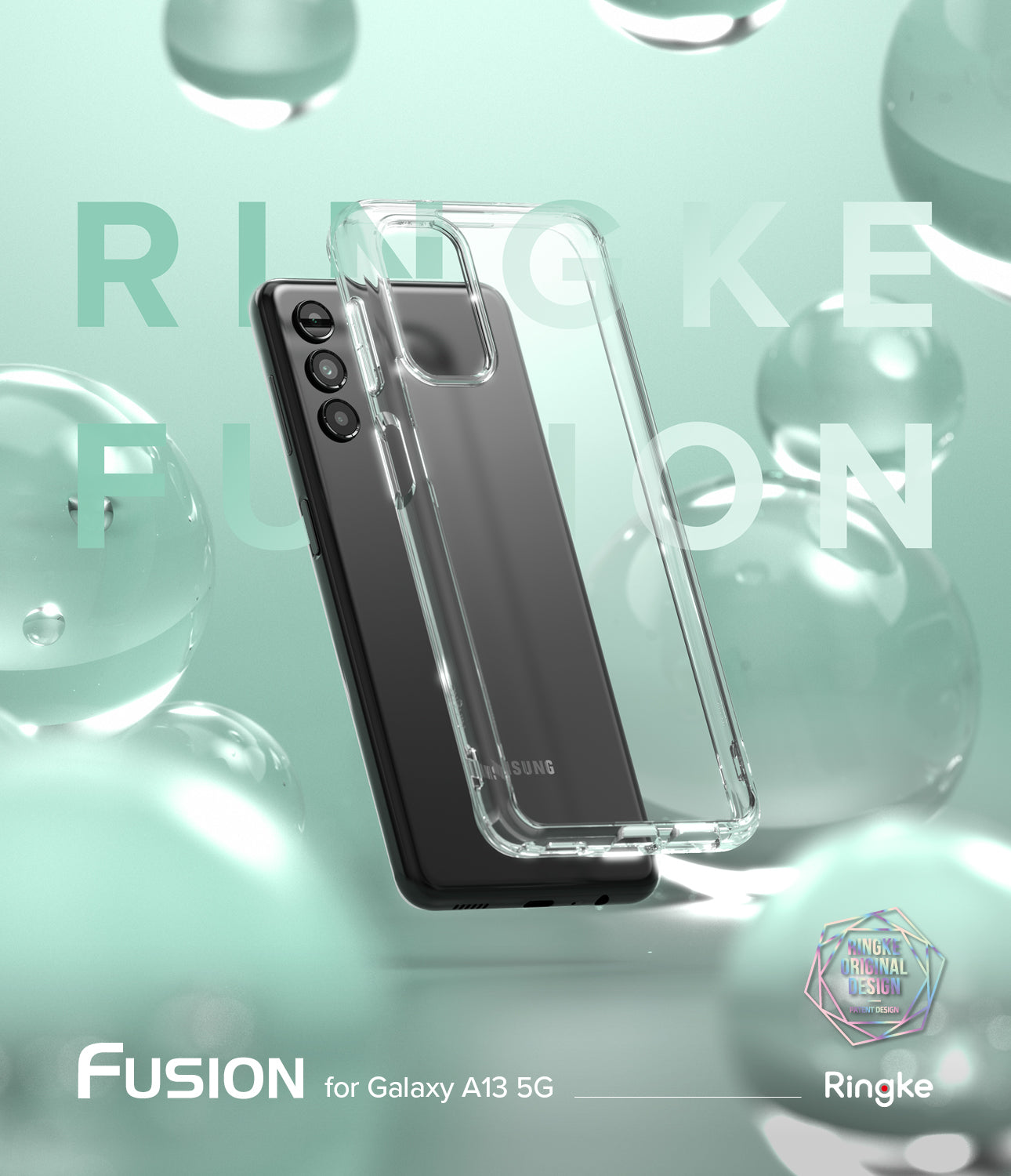 Galaxy A13 5G Case | Fusion | Clear / Matte Clear 