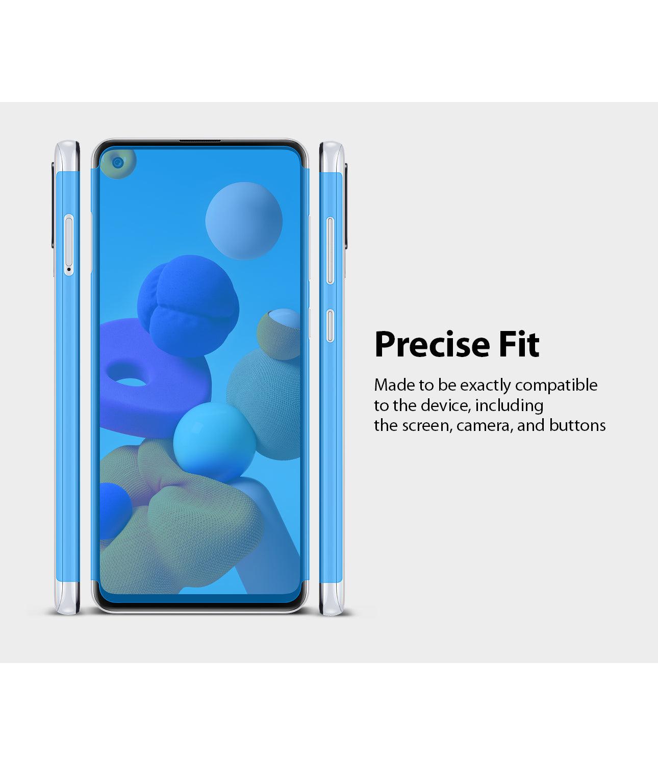 made to be exactly compatible to the device, including the screen, camera, and buttons