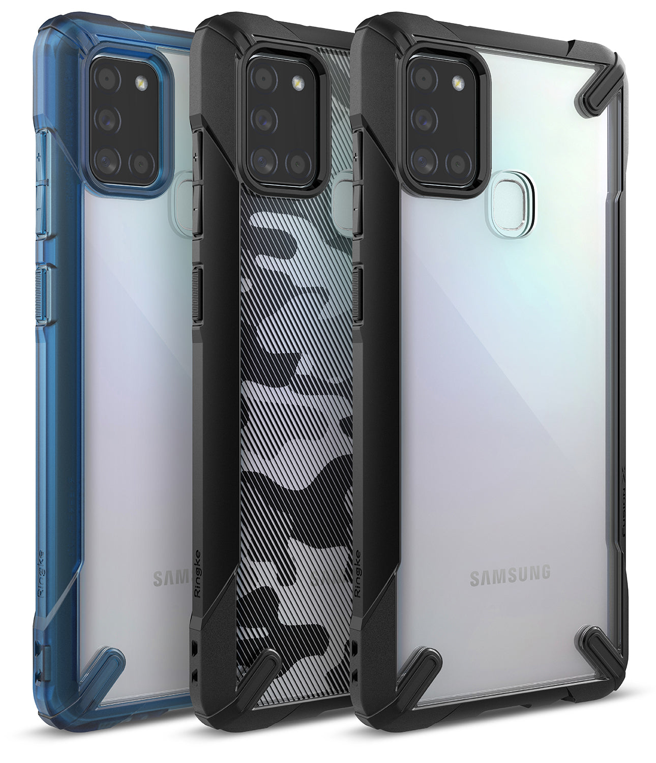 samsung galaxy a21s case - ringke fusion-x