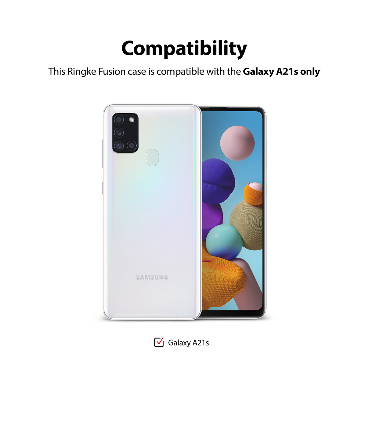 only compatible with galaxy a21s