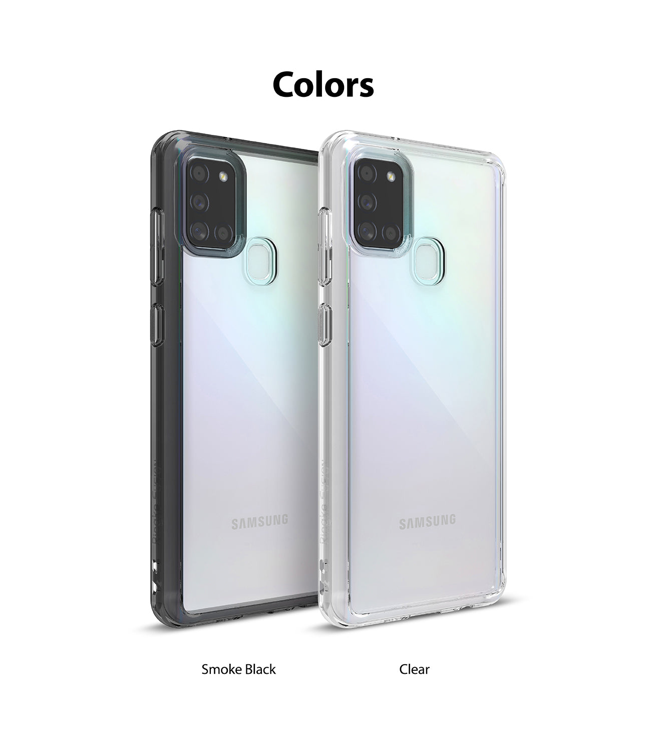 available in clear and smoke black