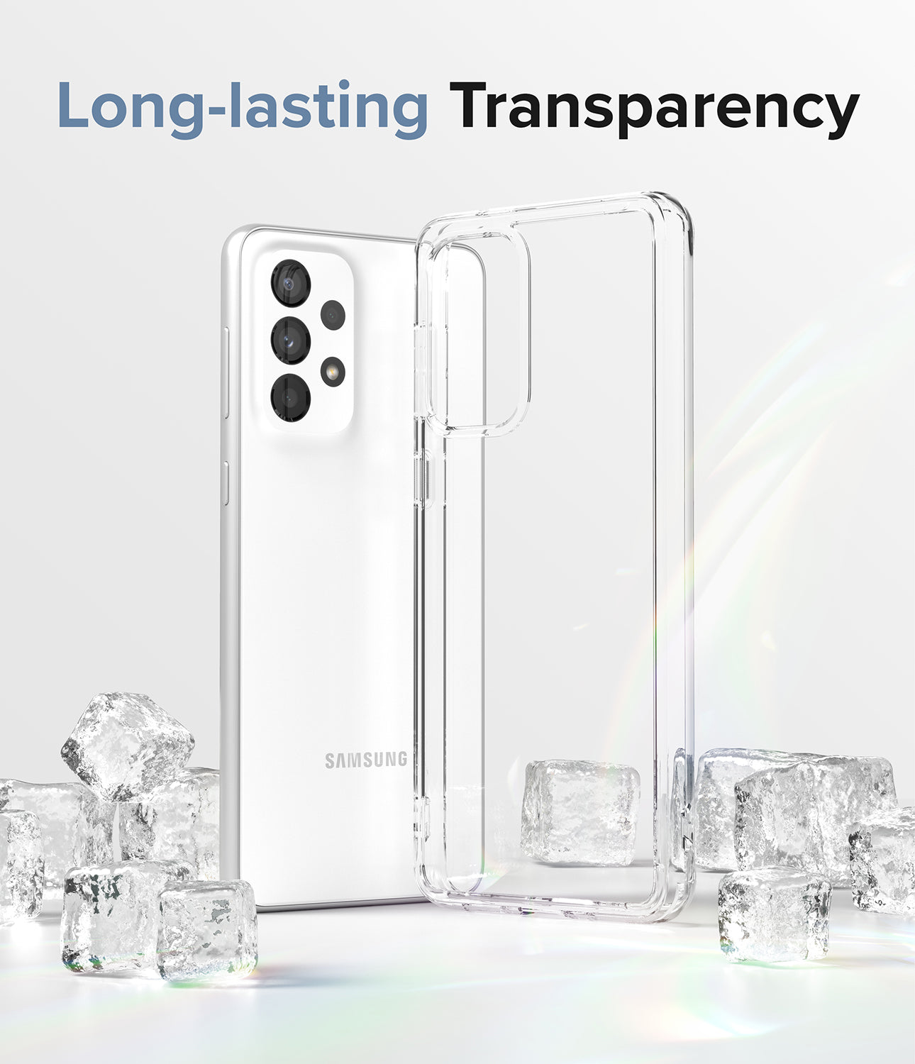 Galaxy A33 5G Case 6.4 inch | Fusion Clear Long Lasting Transparency Case 