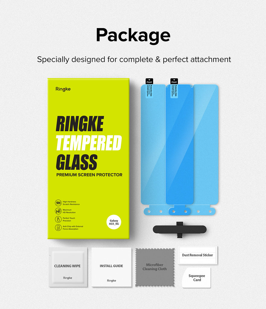 Galaxy A33 5G Screen Protector [2P] | Invisible Defender - Ringke Official Store