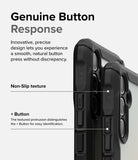 Genuine Button Response l Innovative, Precise design lets you experience a smooth, natural button press without discrepancy. Non-Slip texture. + Button - The textured protrusion distinguishes the + Button for easy identification.