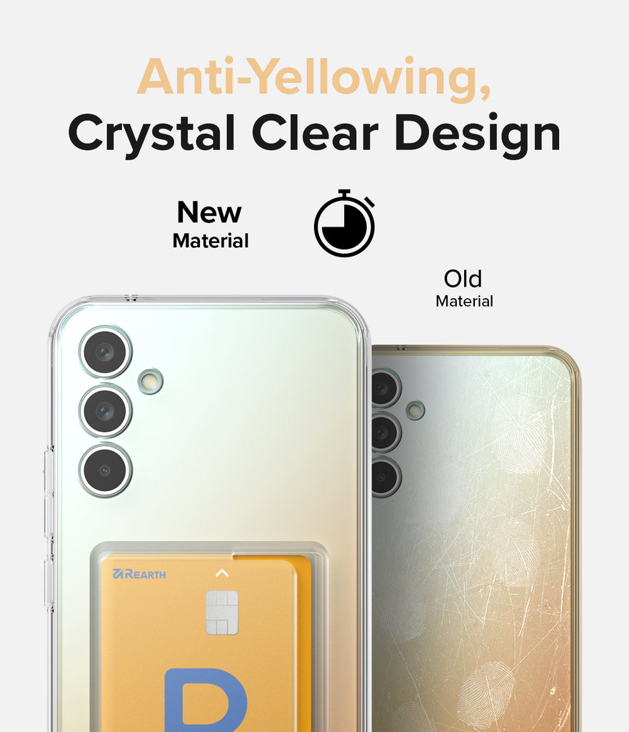 Anti Yellowing Crystal Clear Design