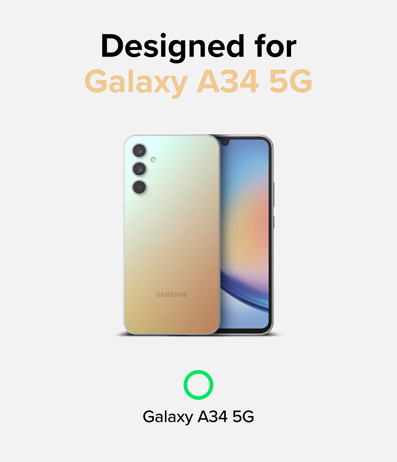 Designed for Galaxy A34 5G 