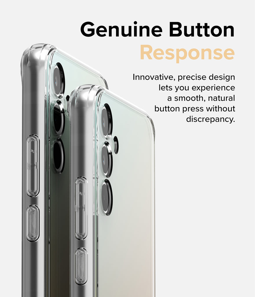 Genuine Button Response l Innovative, Precise design lets you experience a smooth, natural button press without discrepancy.