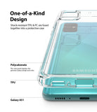 Ringke Fusion Case for Galaxy A51 2020, Clear, Design