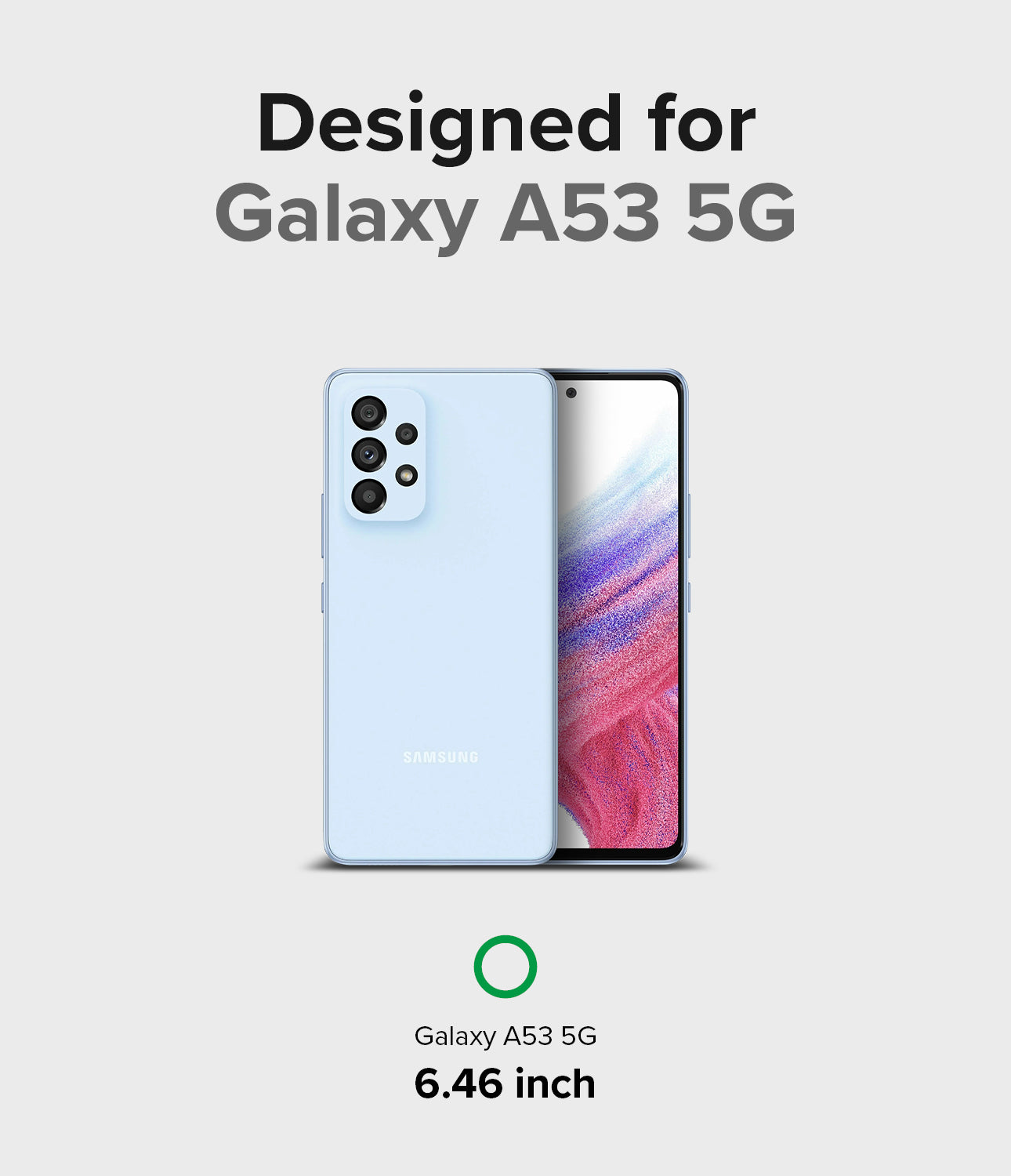 Galaxy A53 5G Case | Onyx | 6.46 inches