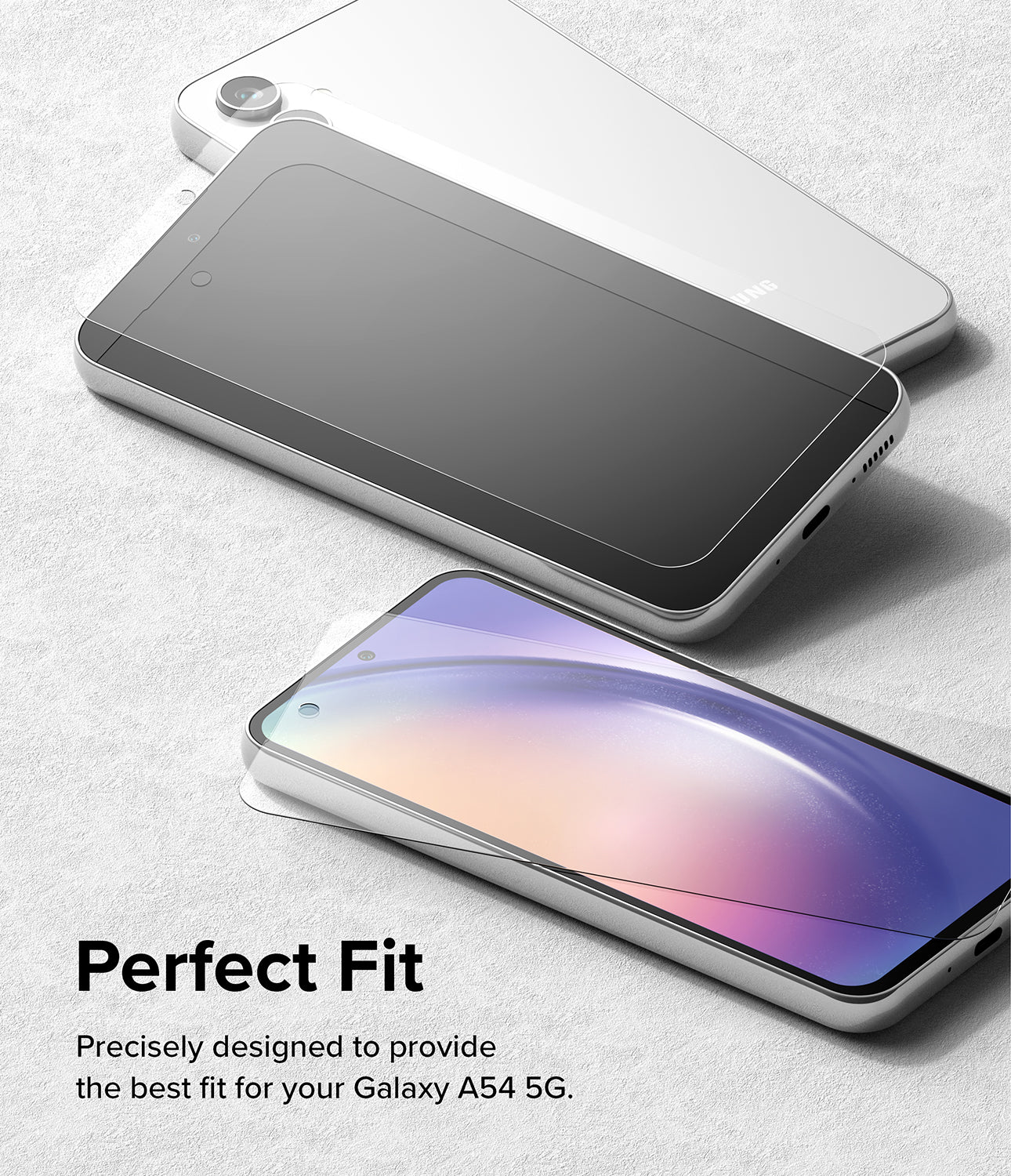 Perfect Fit l Precisely designed to provide the best fit for your Galaxy A54 5G
