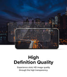 High Definition Quality l Experience vivid, HD image quality through the high transparency.