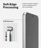 Soft-Edge Processing - Smooth transition between screen and protector via the curved edges.