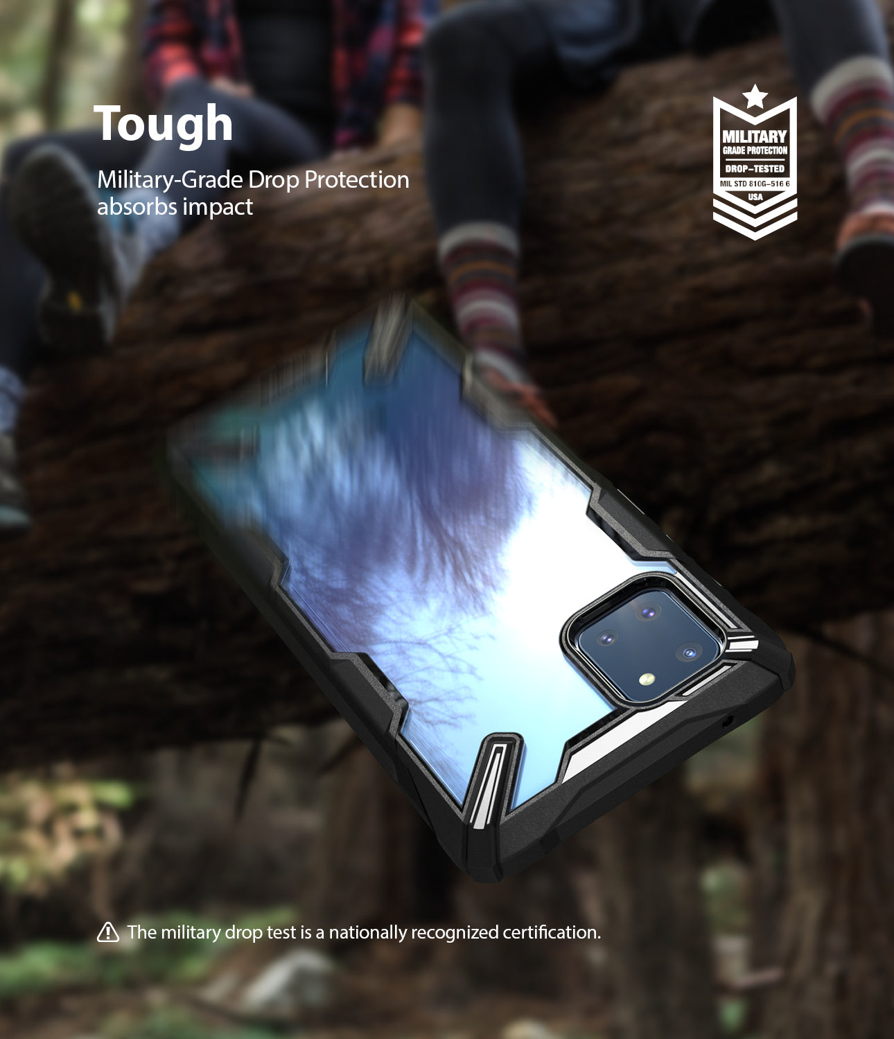 Ringke Fusion-X Case designed for Galaxy Note 10 Lite 2020, Tough, Protection