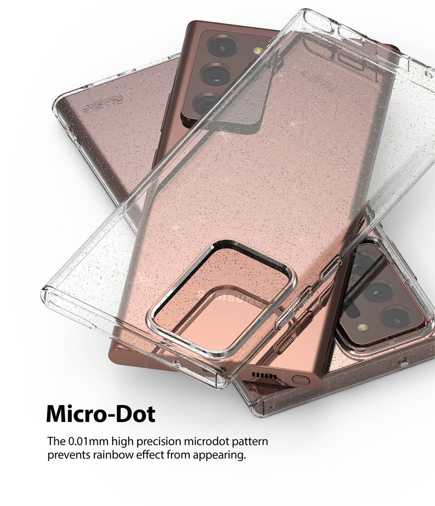 the 0.01mm high precision microdot pattern prevents rainbow effect from appearing
