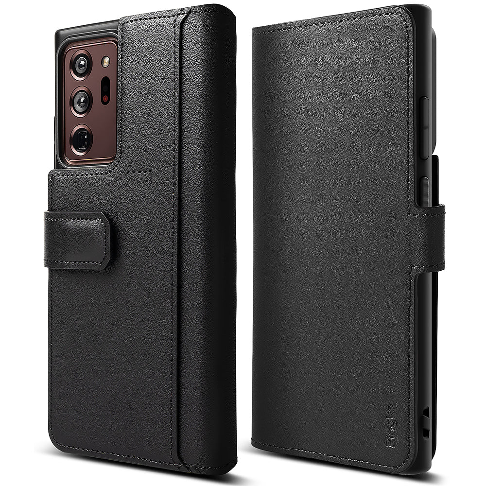 ringke folio signature plus case for galaxy note 20 ultra in black