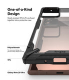 shock resistant TPU and PC are fused together into a protective case