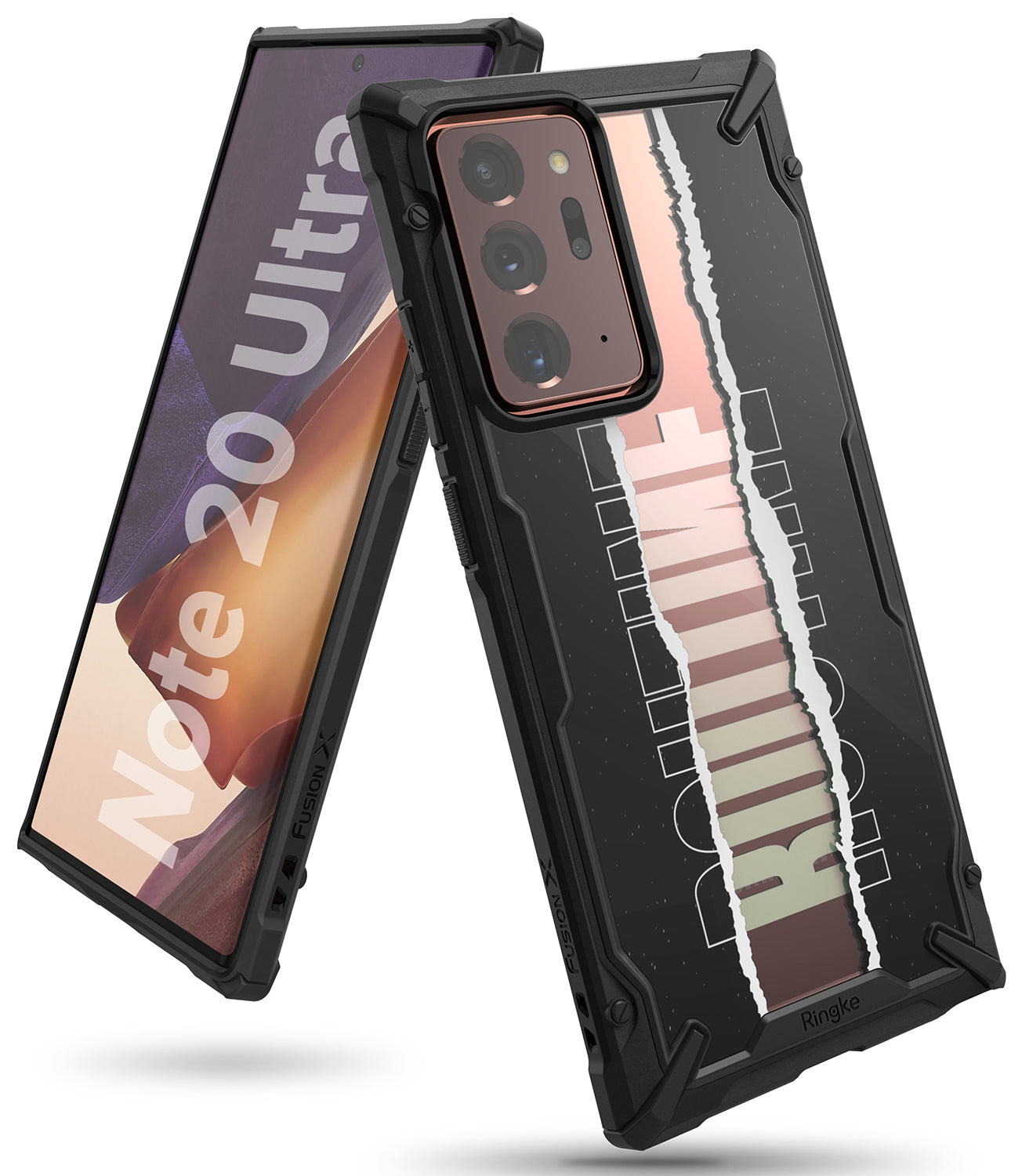 ringke fusion-x design case for galaxy note 20 ultra - routine