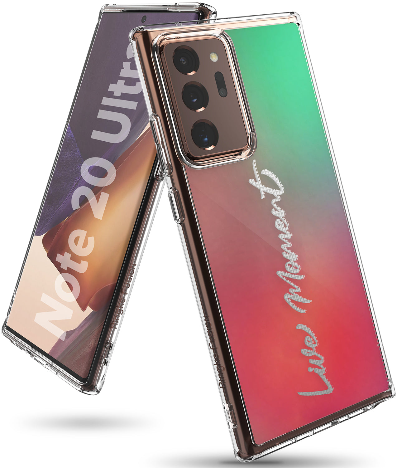 ringke fusion design case for samsung galaxy note 20 ultra - live moment