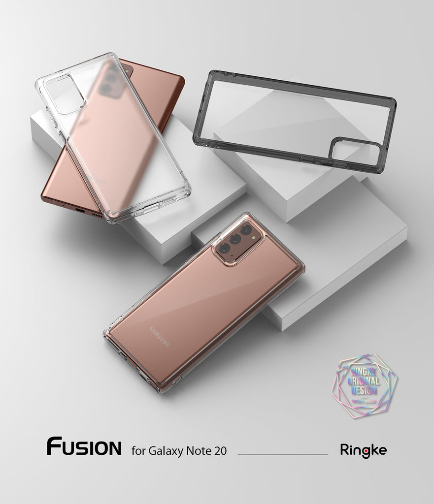 ringke fusion no-smduge case for samsung galaxy note 20 (2020)