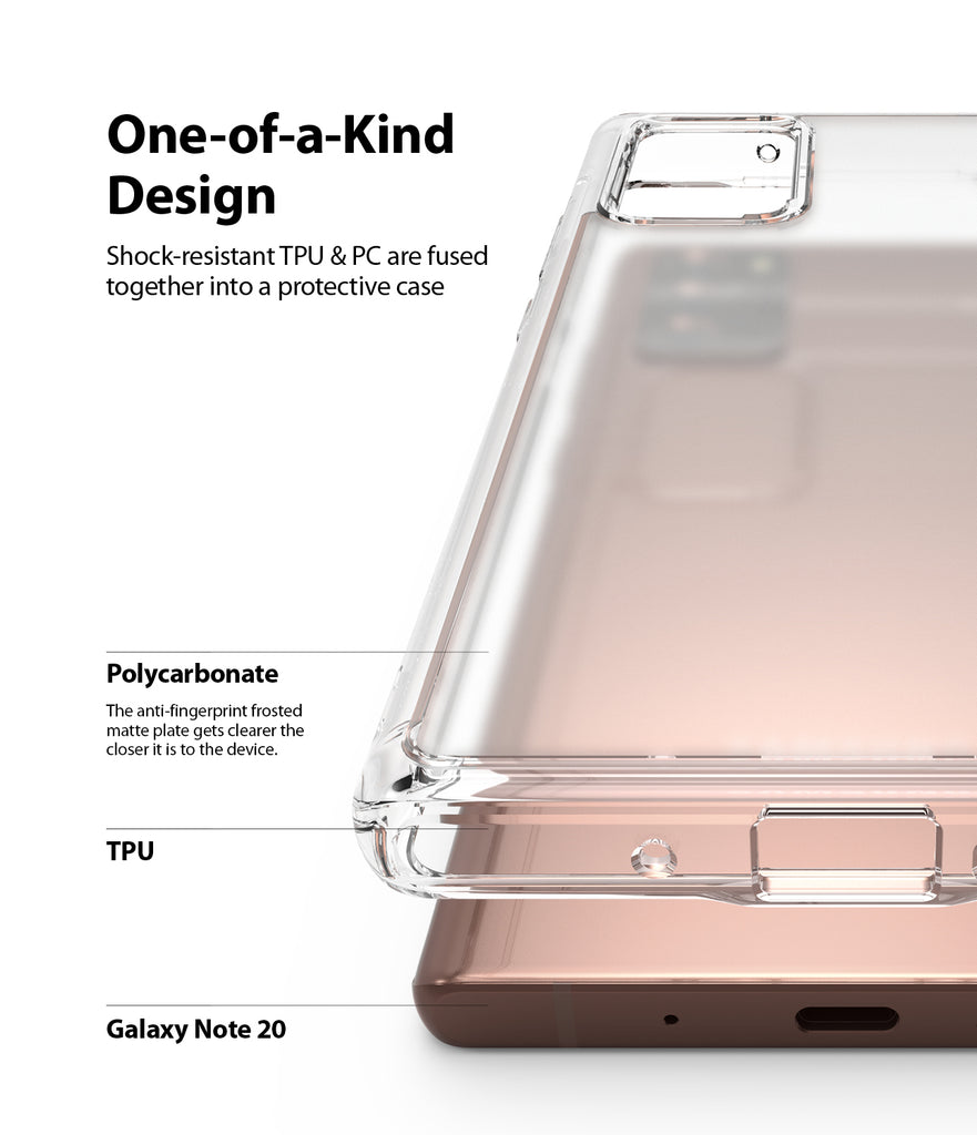 shock resistant TPU and PC are fused together into a protective case
