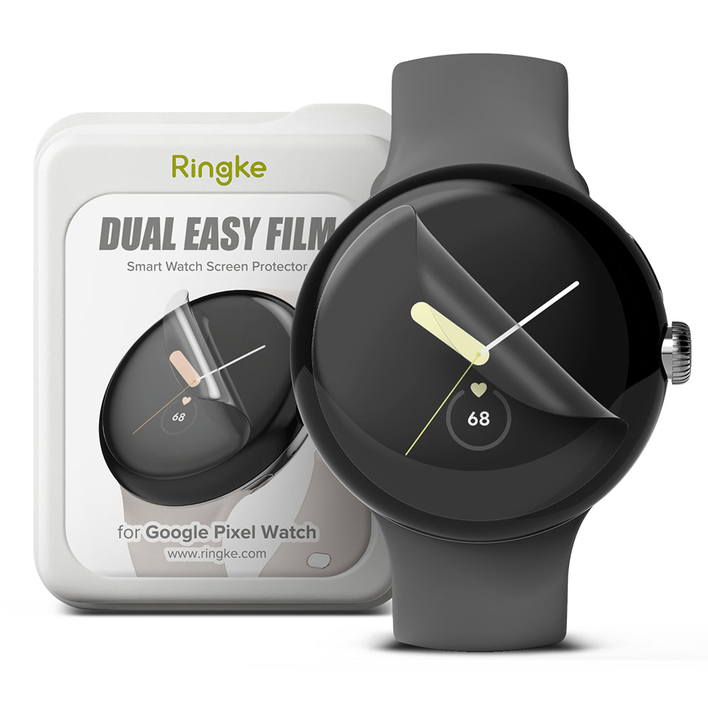 Google Pixel Watch Screen Protector | Dual Easy Film (3P)