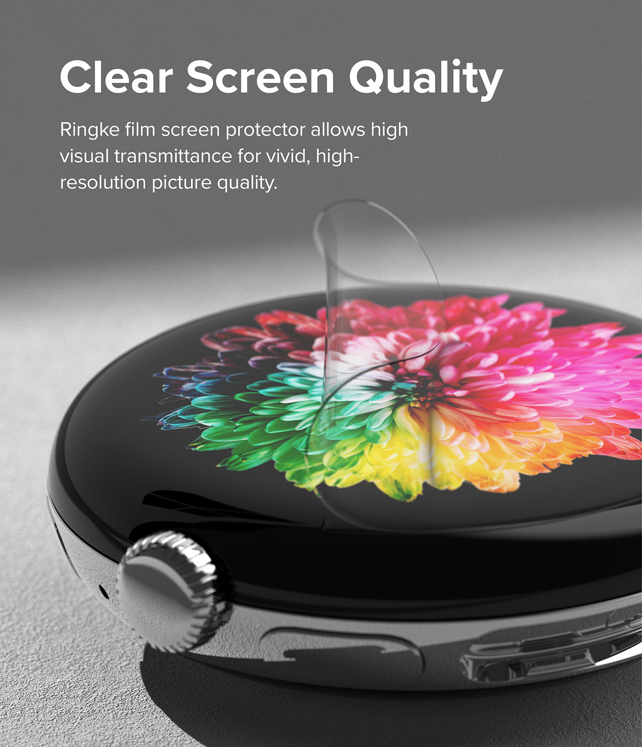 Google Pixel Watch Screen Protector | Dual Easy Film (3P)