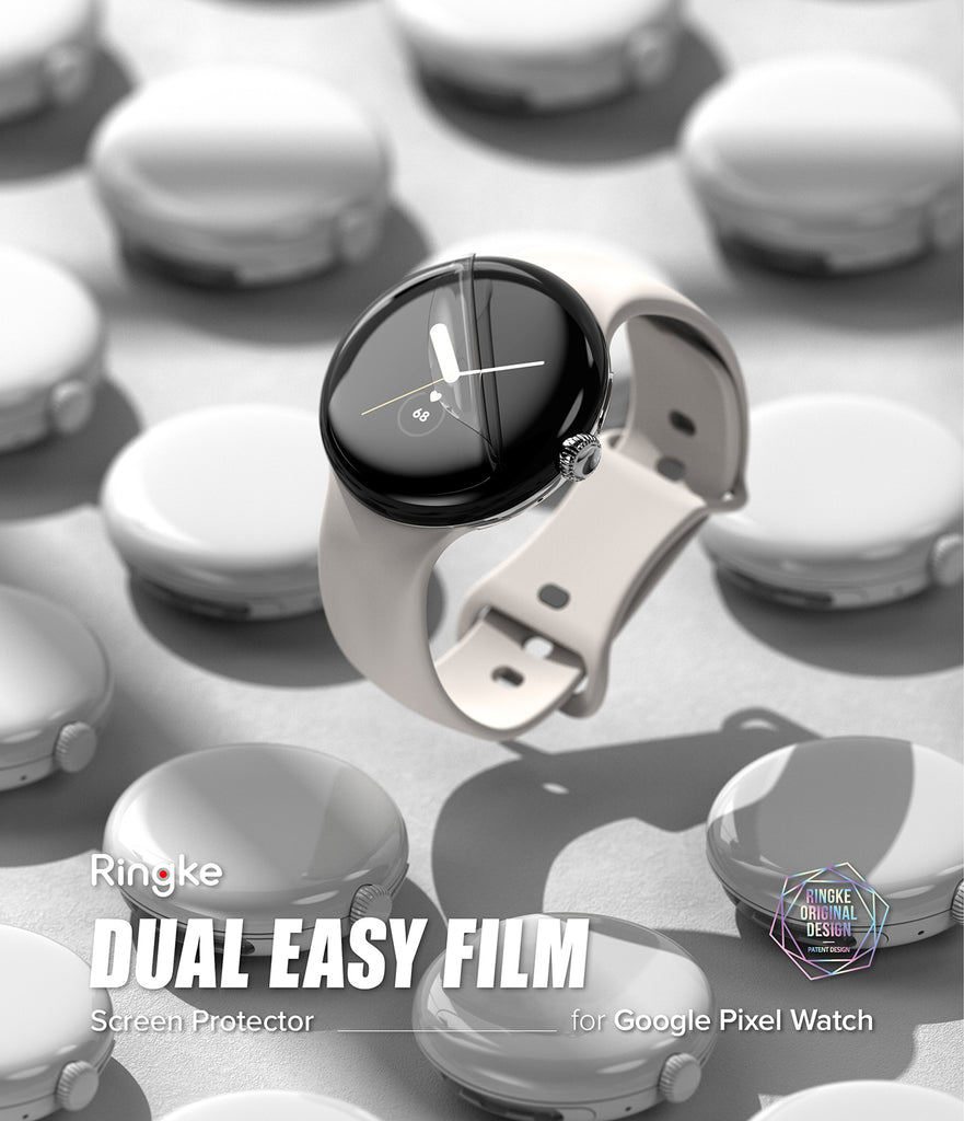 Google Pixel Watch Screen Protector | Dual Easy Film (3P)