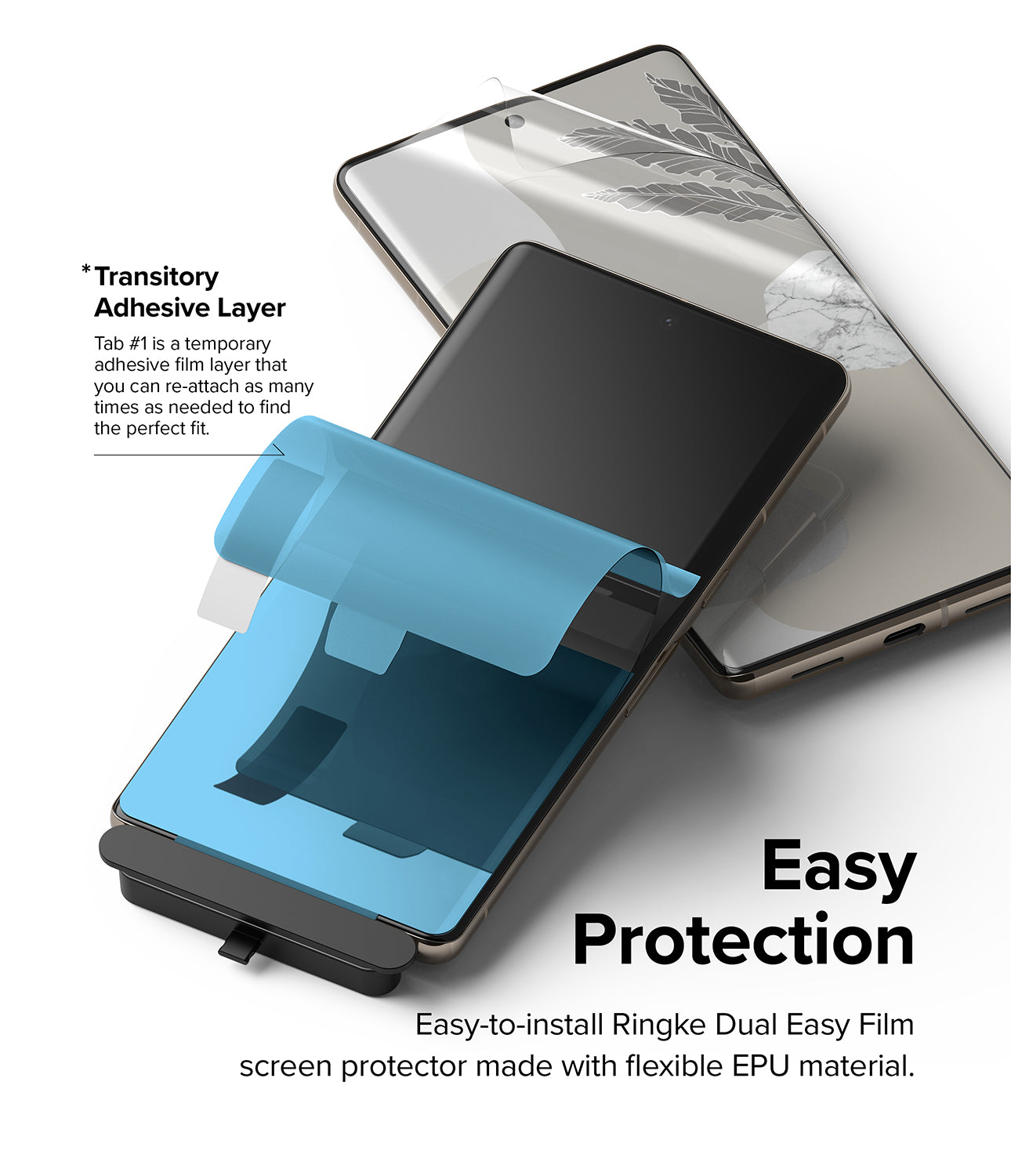 Google Pixel 7 Pro Screen Protector | Dual Easy Film-Easy Protection