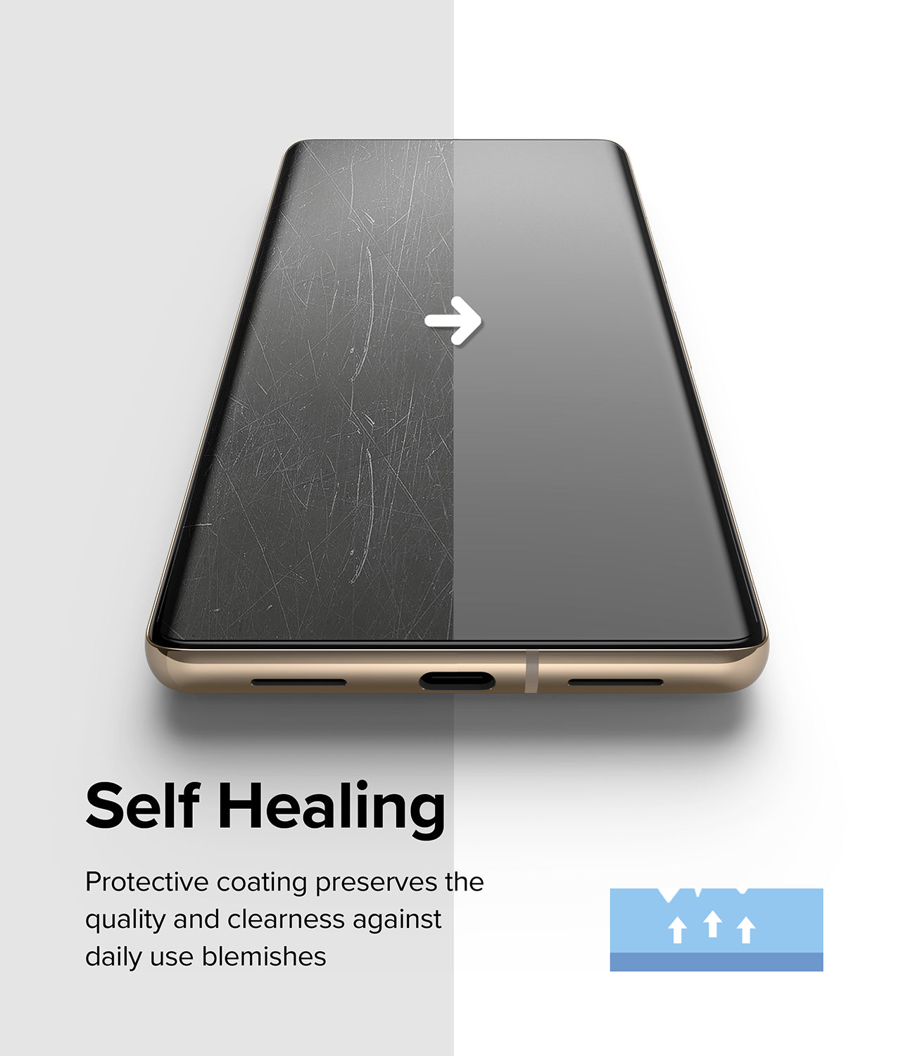Google Pixel 7 Pro Screen Protector | Dual Easy Film-Self-Healing