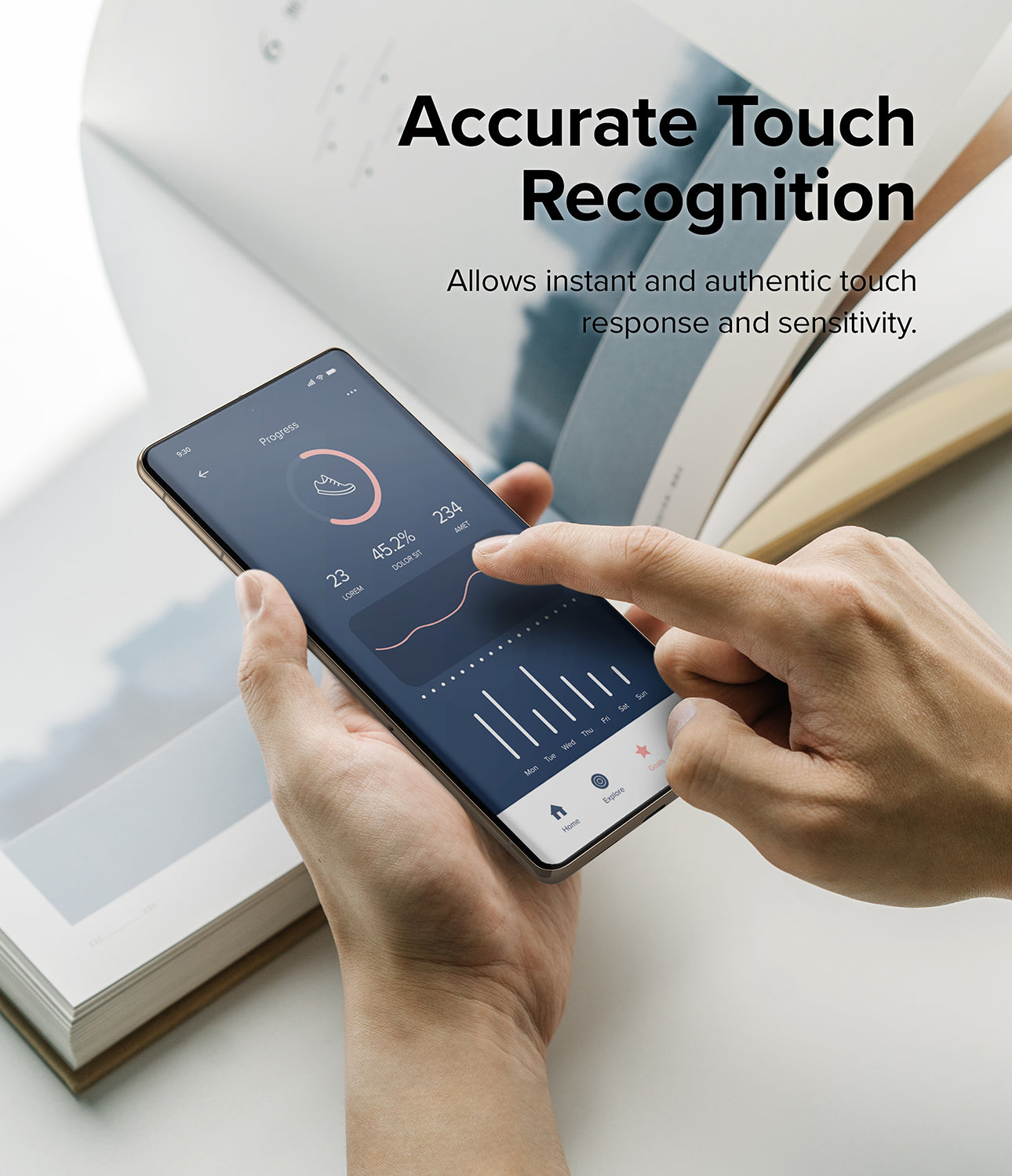 Google Pixel 7 Pro Screen Protector | Dual Easy Film-Accurate Touch Recognition