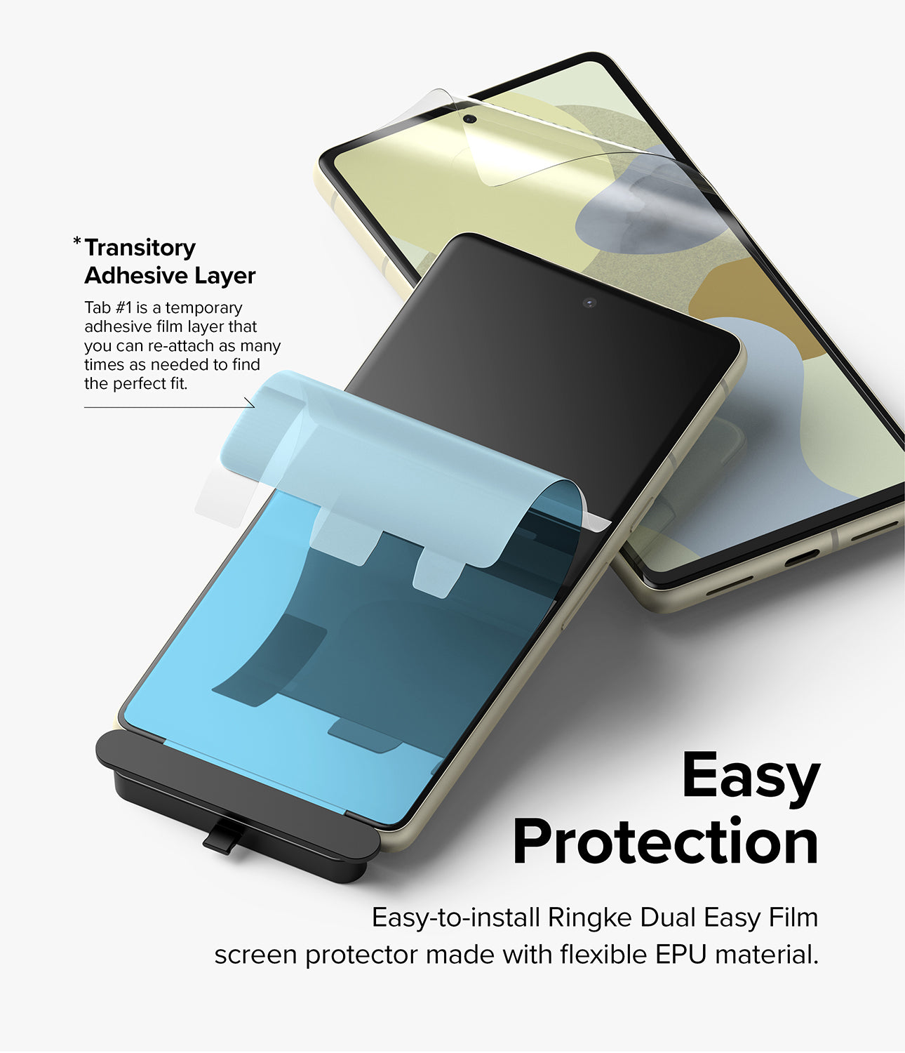Google Pixel 7 Screen Protector | Dual Easy Film-Easy Protection