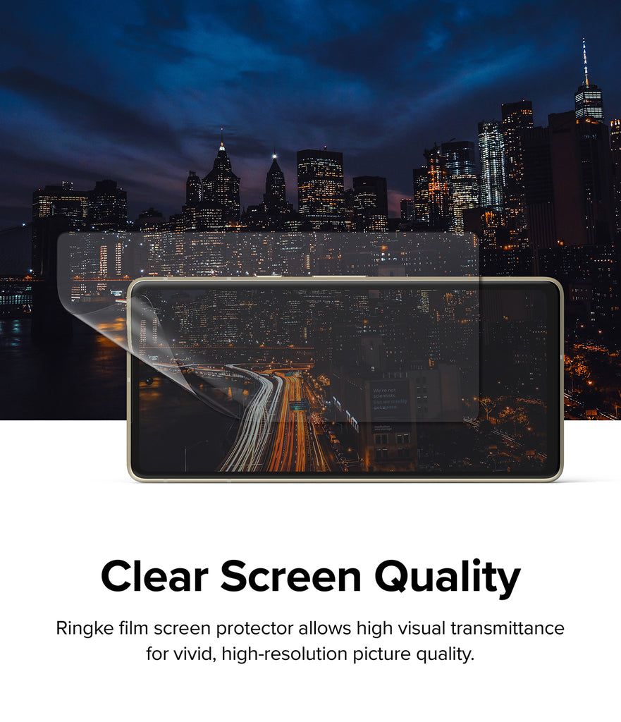 Google Pixel 7 Screen Protector | Dual Easy Film-Clear Screen Quality