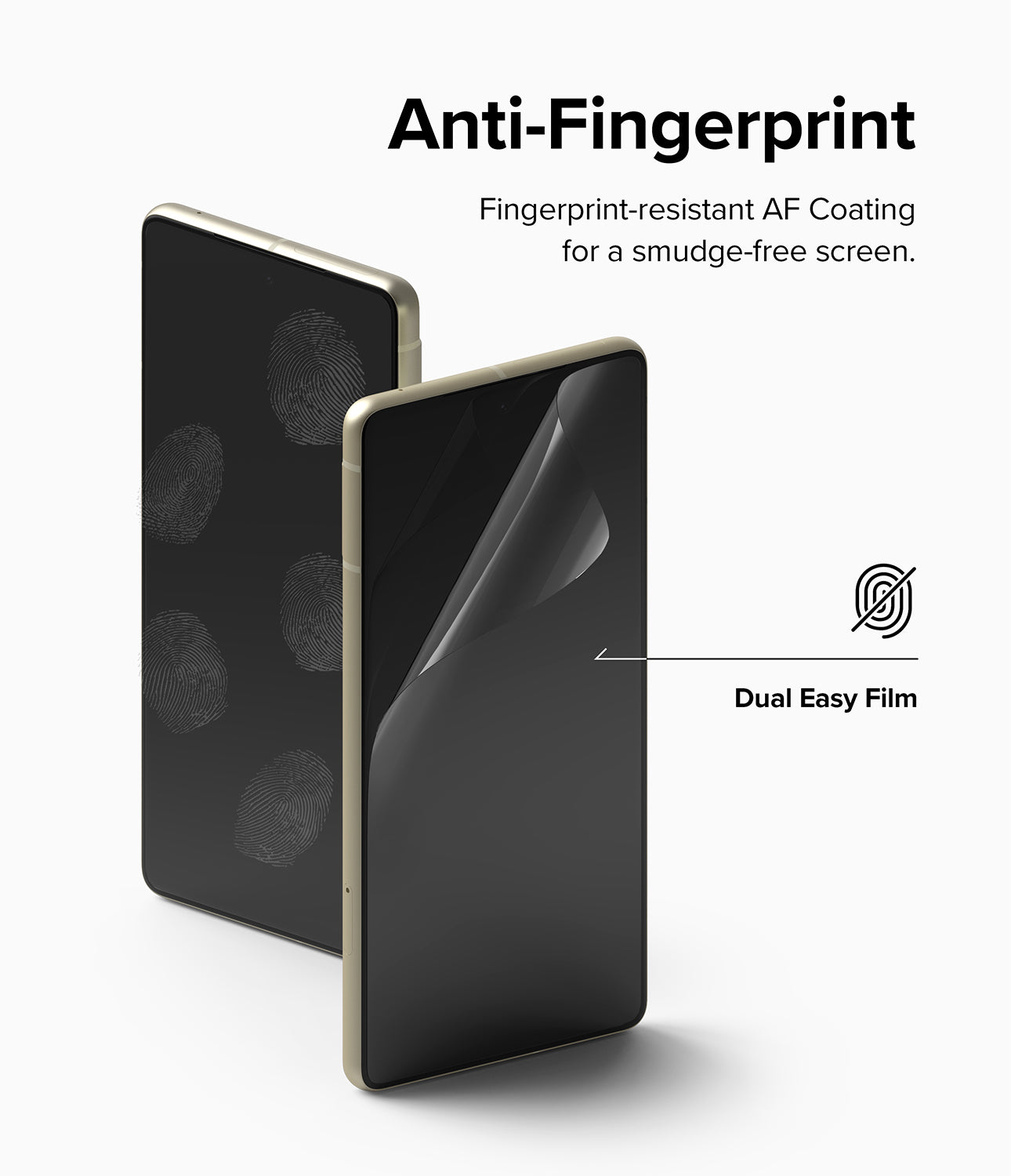 Google Pixel 7 Screen Protector | Dual Easy Film-Anti-Fingerprint