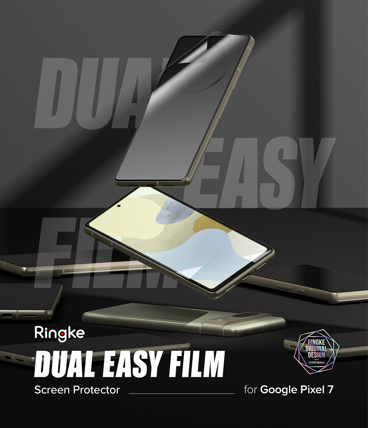 Google Pixel 7 Screen Protector | Dual Easy Film-By Ringke