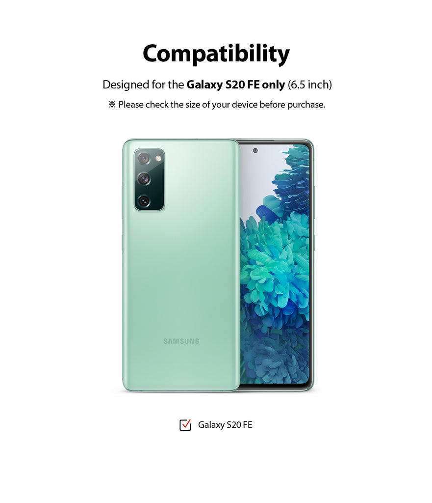only compatible with galaxy s20 fe