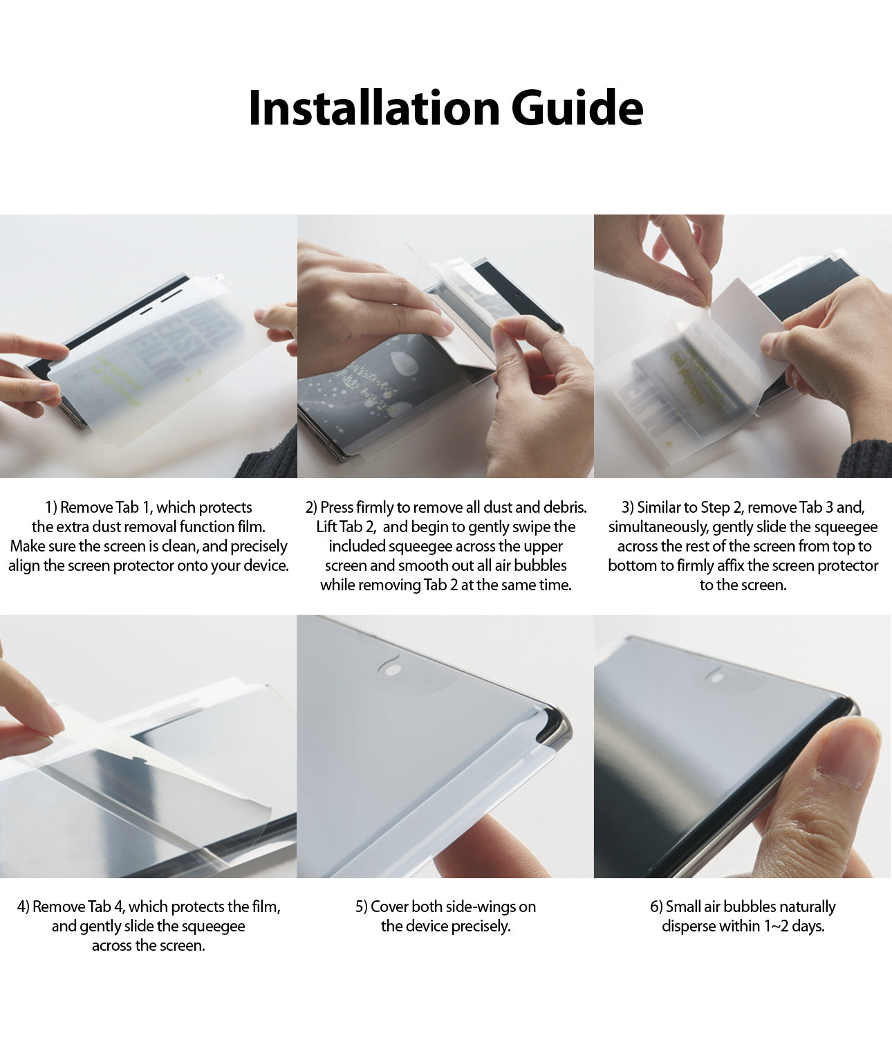 Galaxy S20 FE Screen Protector  Ringke Dual Easy Film Wing