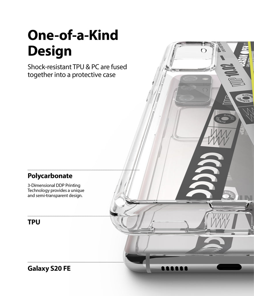 shock-resistant tpu and pc are fused together into a protective case