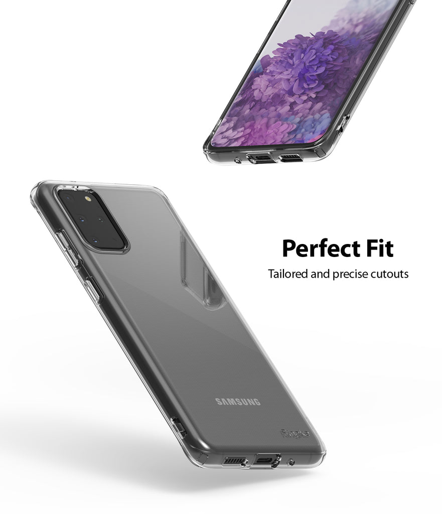 Ringke Galaxy S20 plus Case Air Clear, Smoke Black perfect fit