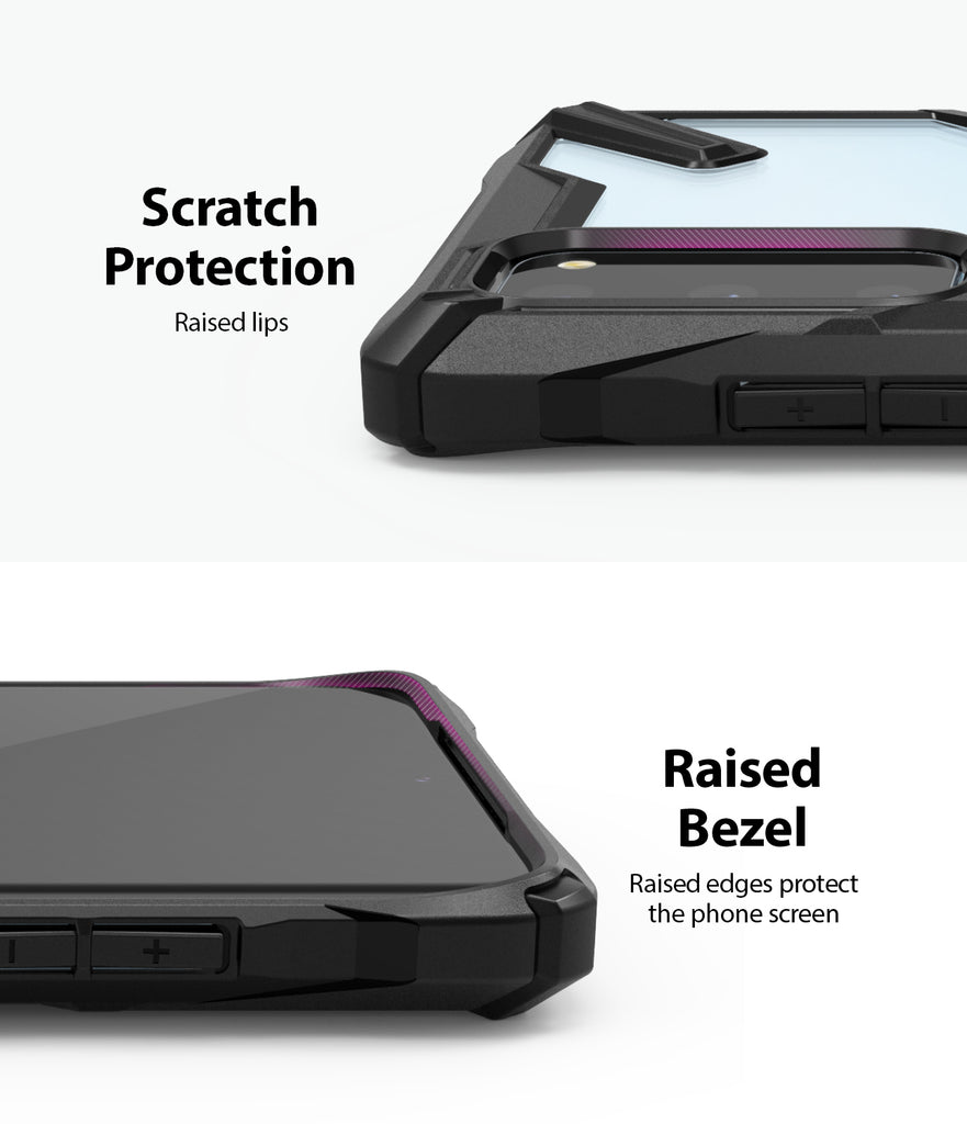 Ringke Galaxy S20 Fusion-X Case Black Color