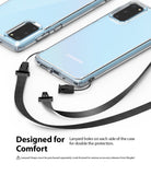 Ringke Fusion case for Samsung Galaxy S20 5g, lanyard holes, designed for comfort