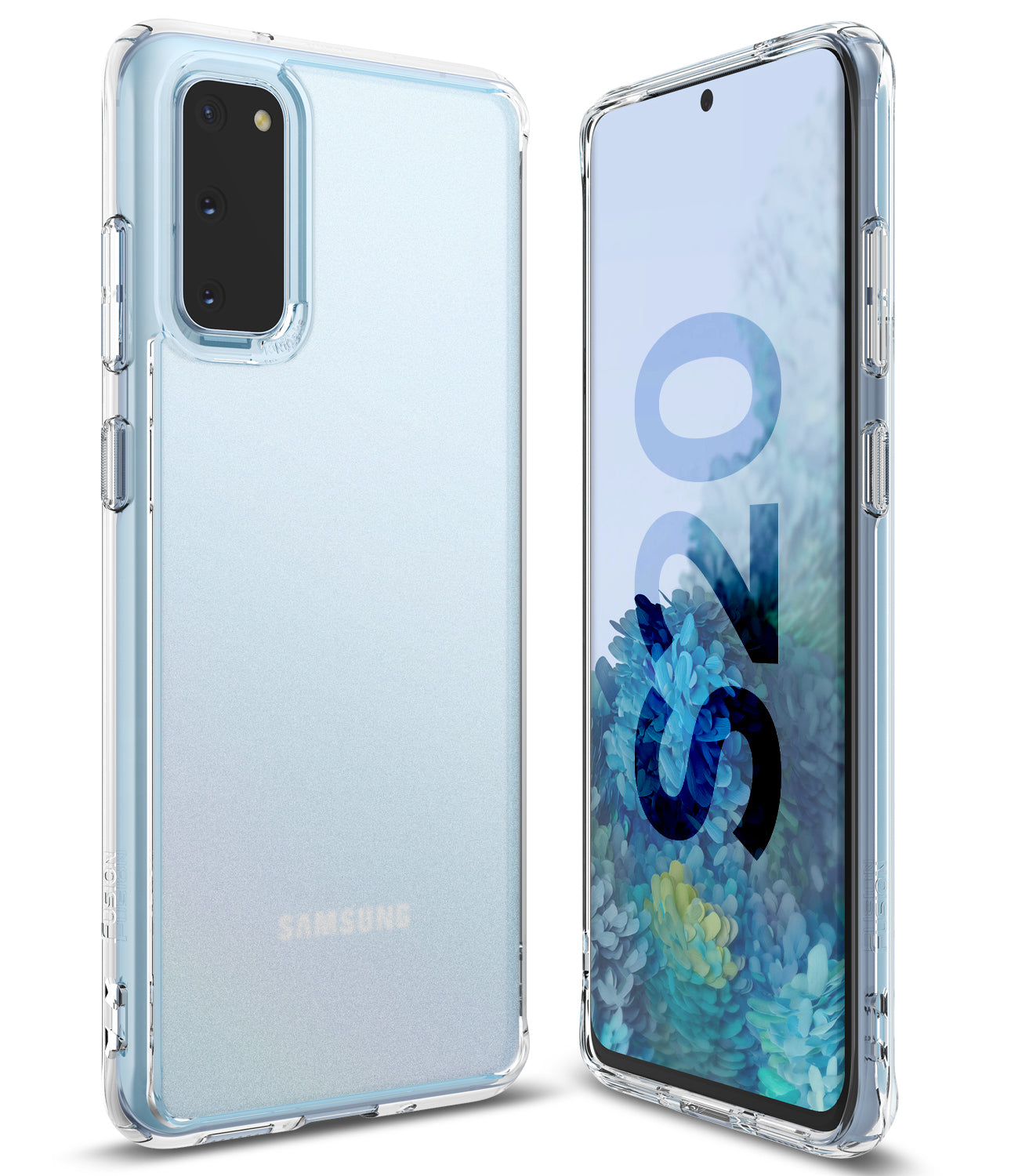 Galaxy S20 Case | Fusion Matte Clear - Ringke Official Store