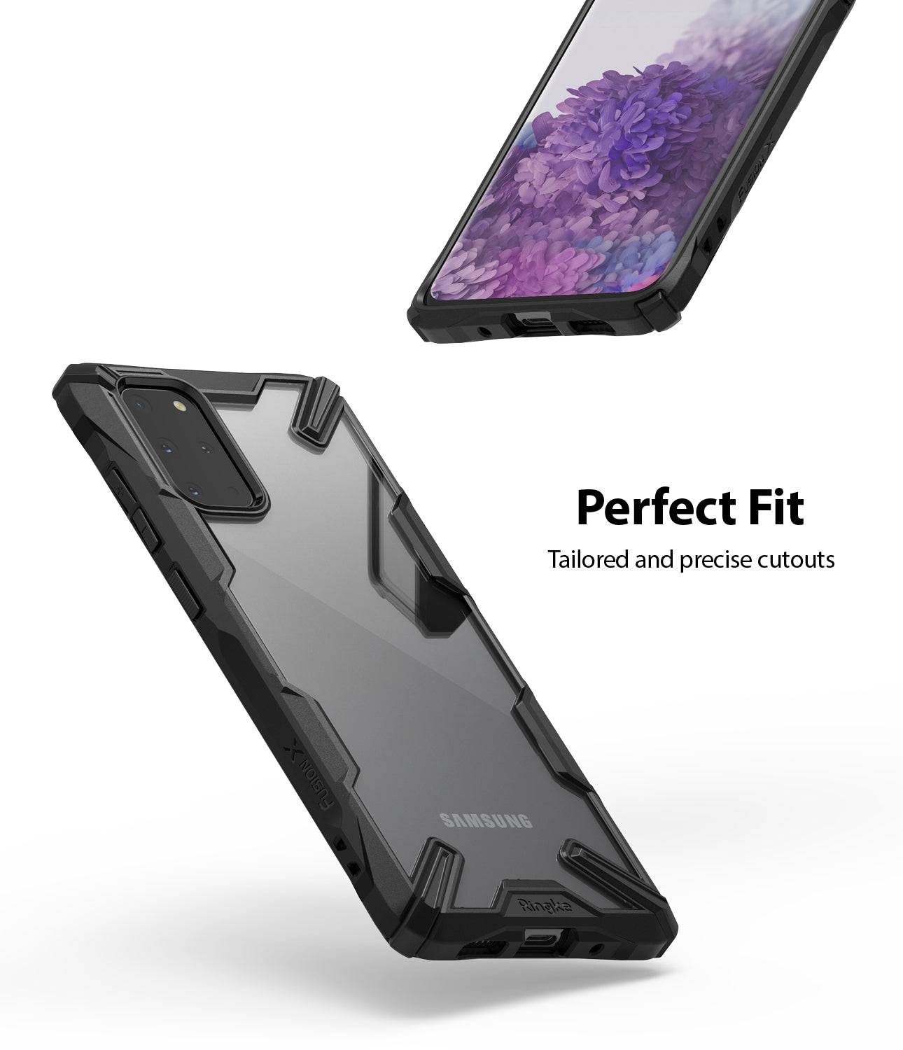Ringke Galaxy S20 Plus Fusion-X Case Black Color