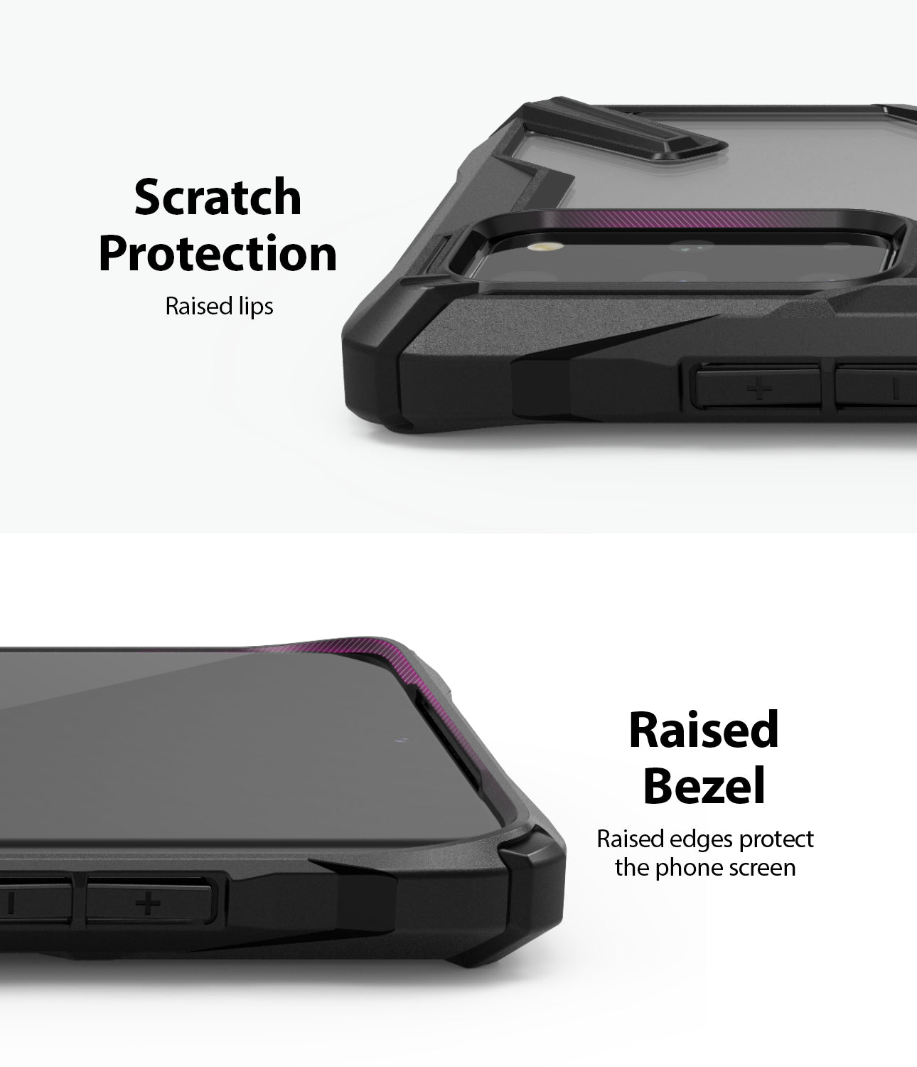 Ringke Galaxy S20 Plus Fusion-X Case Black Color